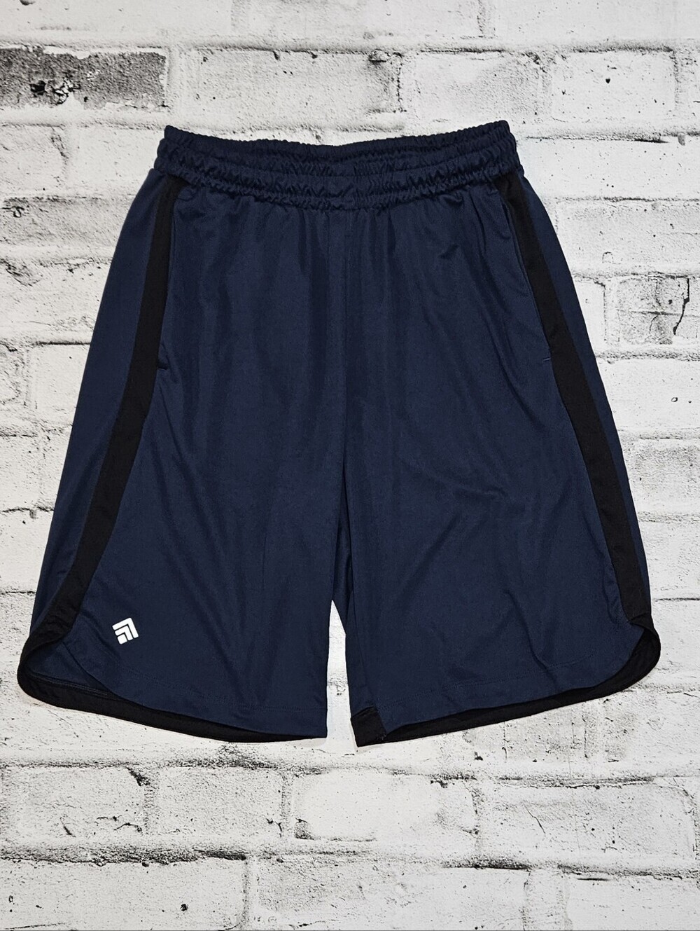Urban Active Athletic Shorts Mens Medium Navy Blue Performance Gym Training